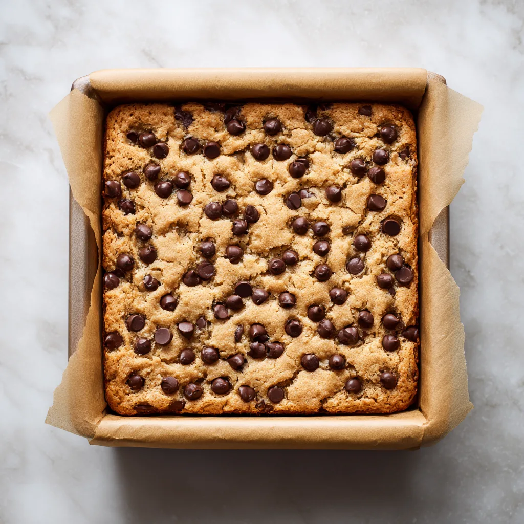 The Best Chocolate Chip Blondies – Chewy Buttery Classic Dessert Bars